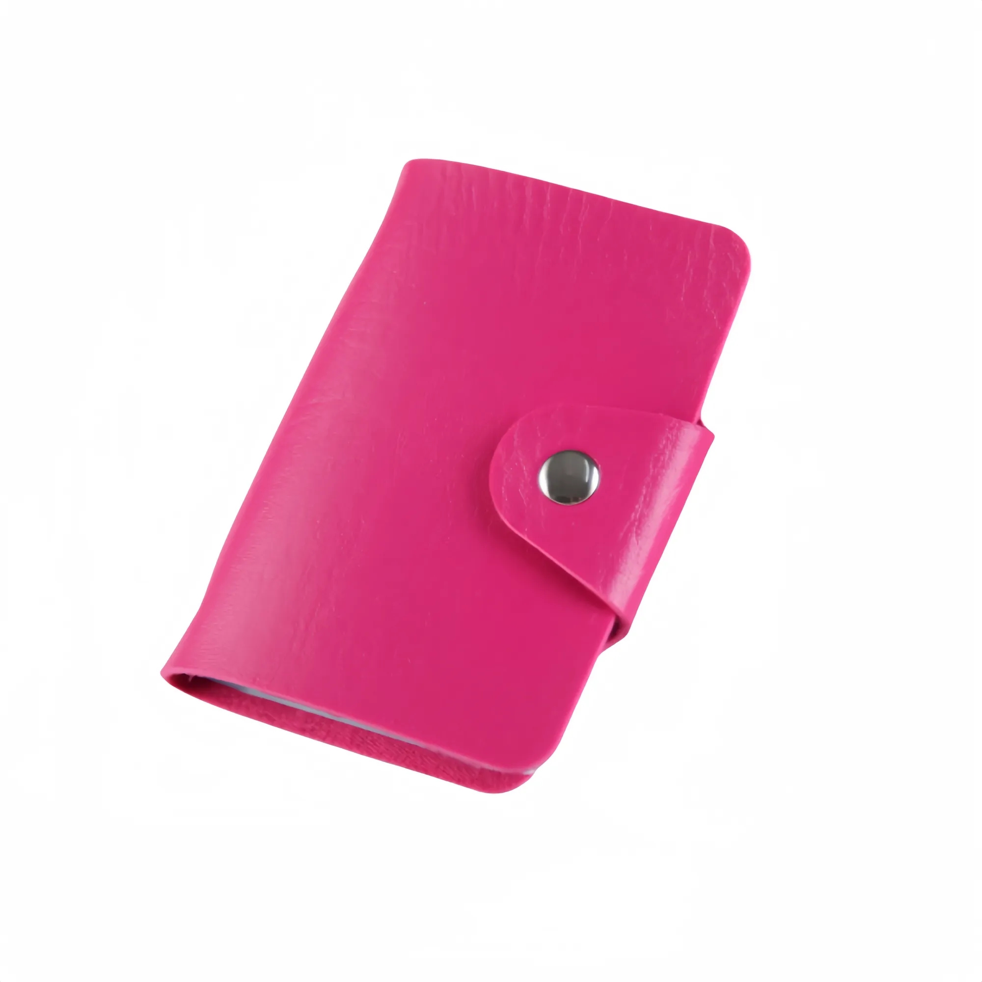 Durable Soft PU Leather Business Credit Card Holder 4