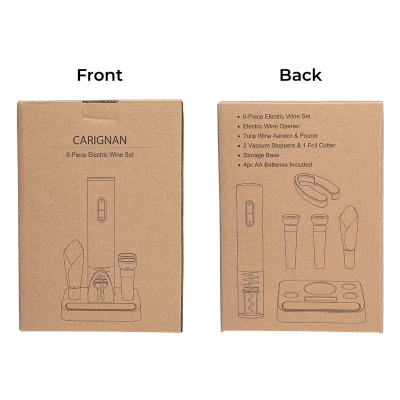 Carignan 6-Piece Electric Wine Set 8