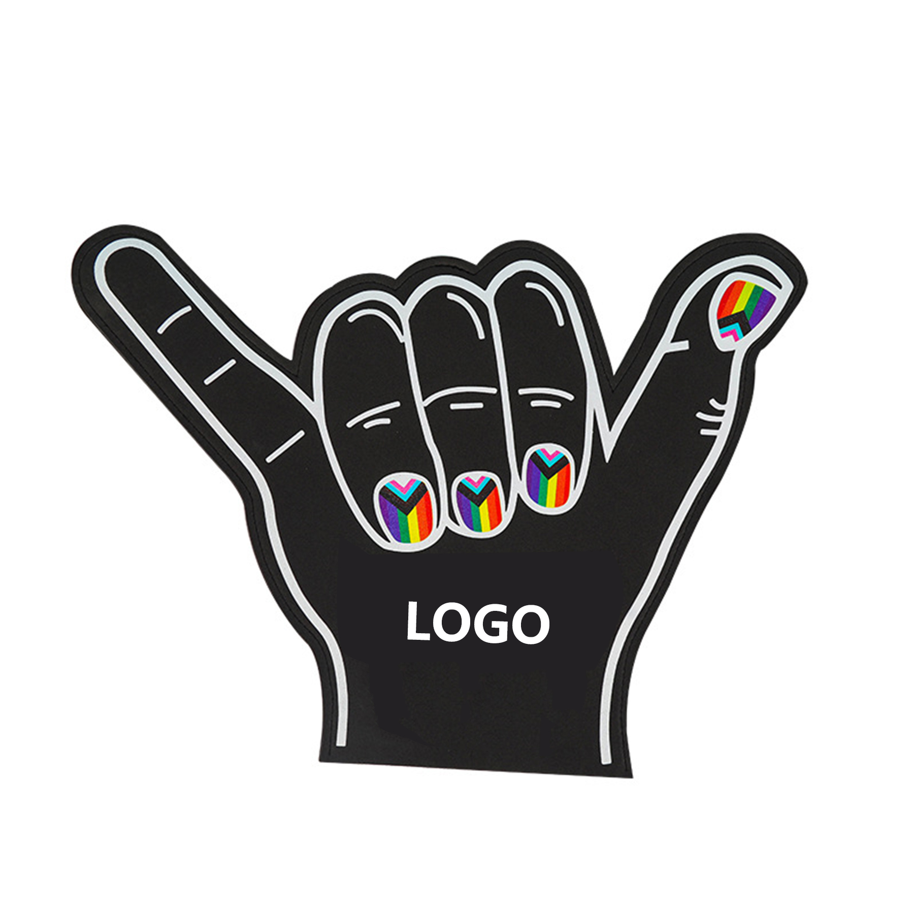 Customized EVA Cheering Gloves 2