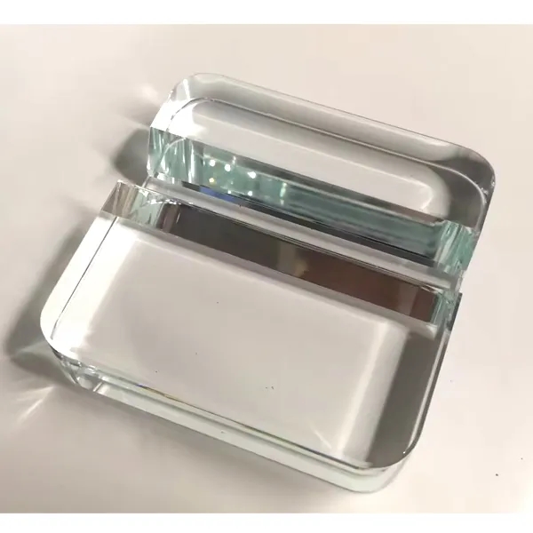 Square Crystal Phone Stand Paperweight 4