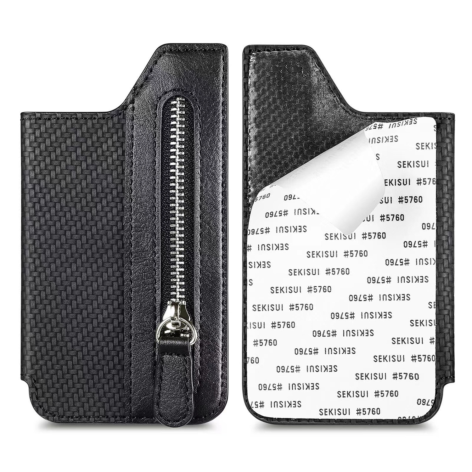 PU Leather Phone Flip Card Holder 3