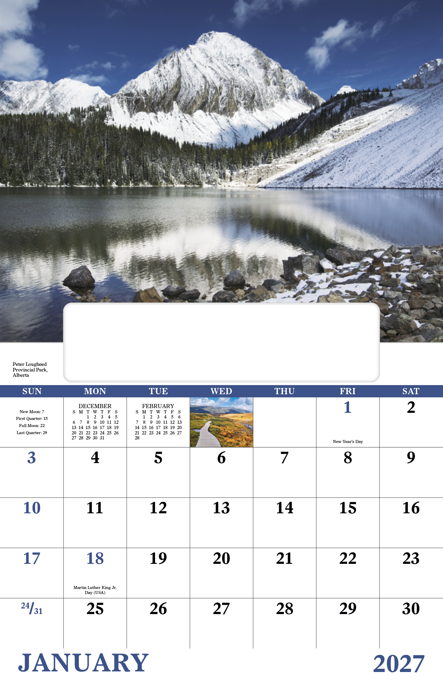Good Value™ Scenic Canada - Window Calendar 53