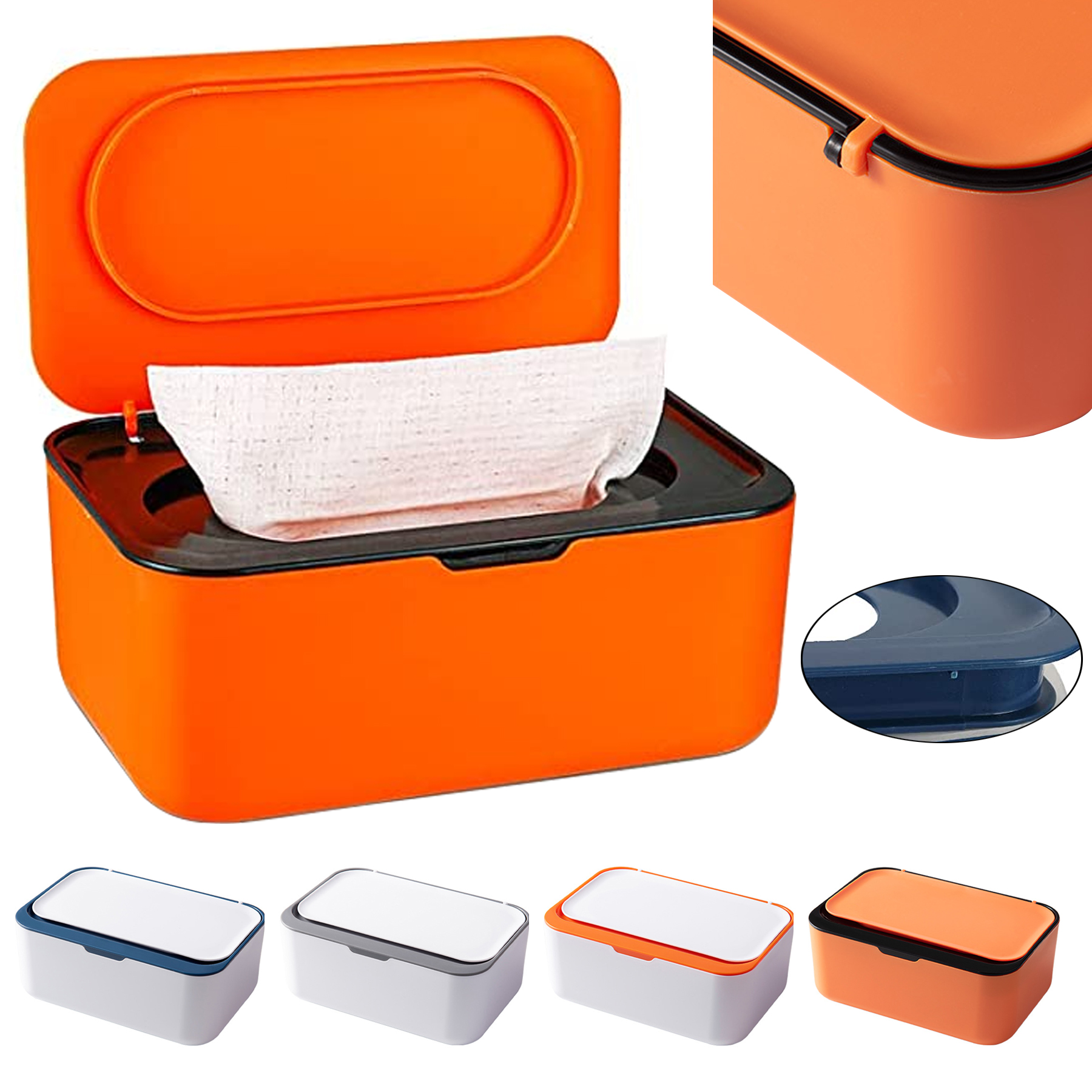 Wipes Dispenser with Lid 2
