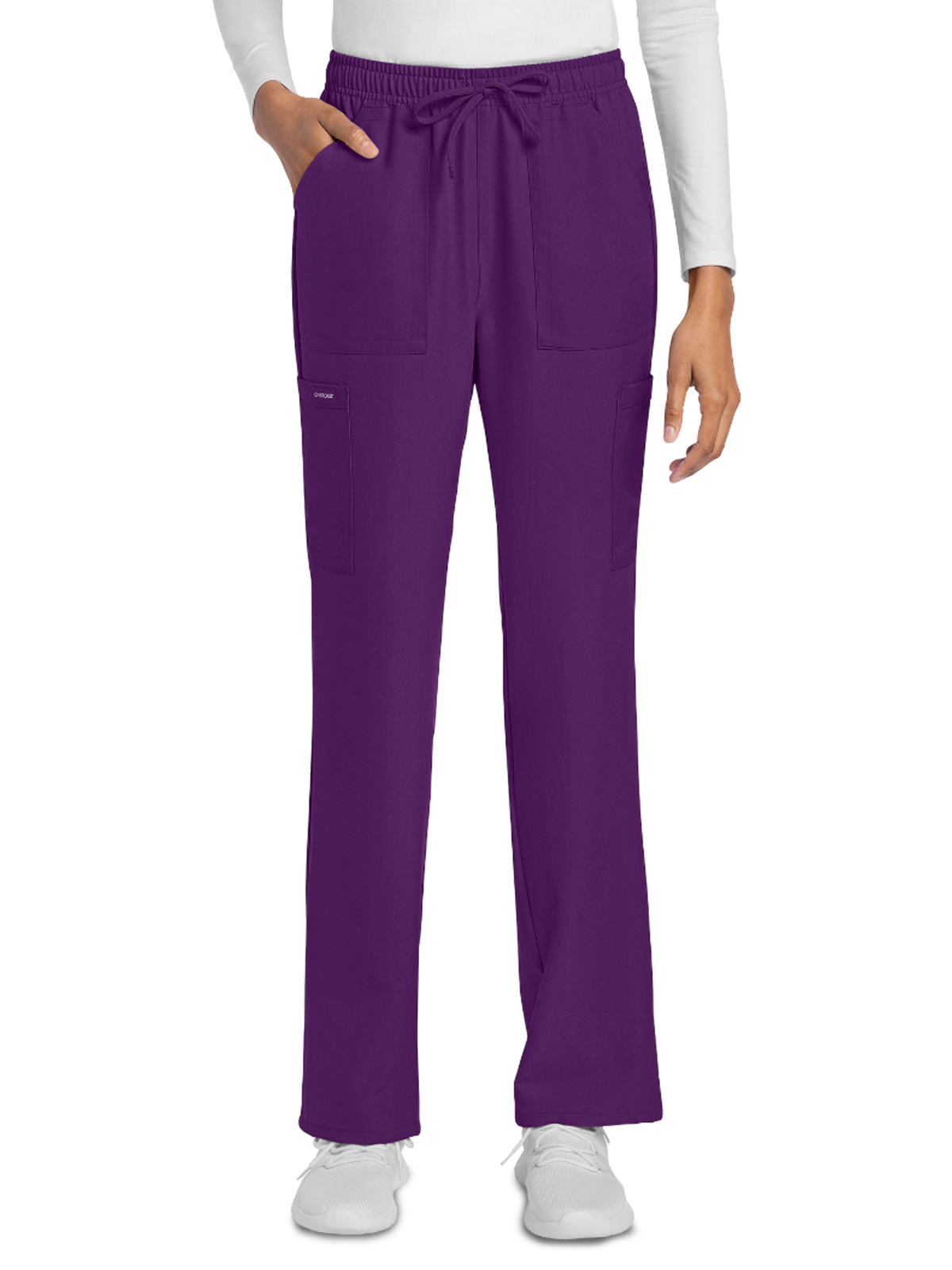 Cherokee - WW Originals Ultra - Women's 4-Pocket Drawstring Cargo Pant 5