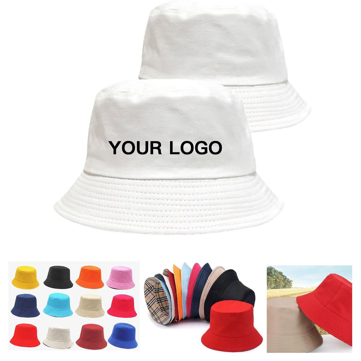 Poly Cotton Bucket Hat for Fishing or Hiking 2