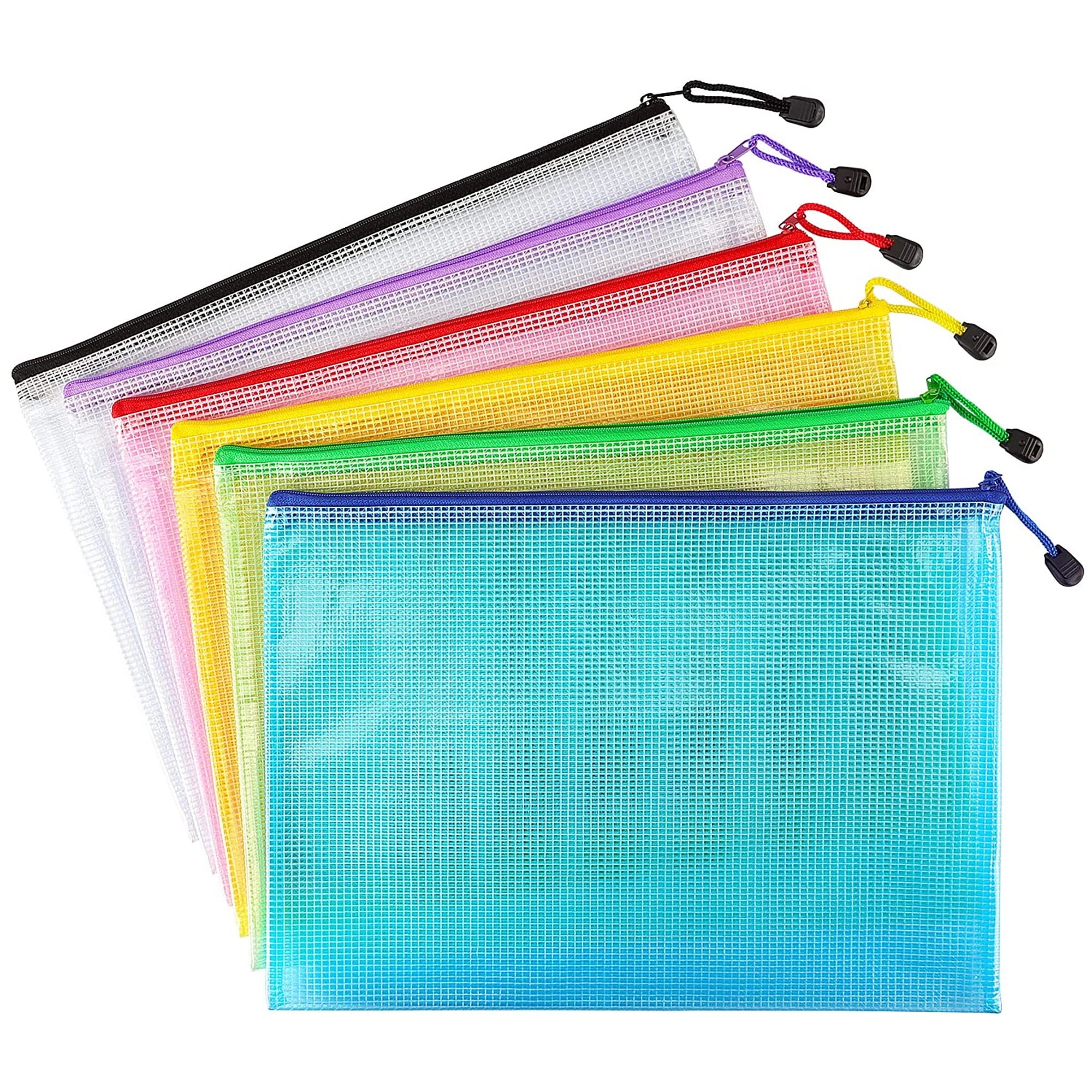 13.4" x 9.4" Mesh Zipper Pouch File Folders 5