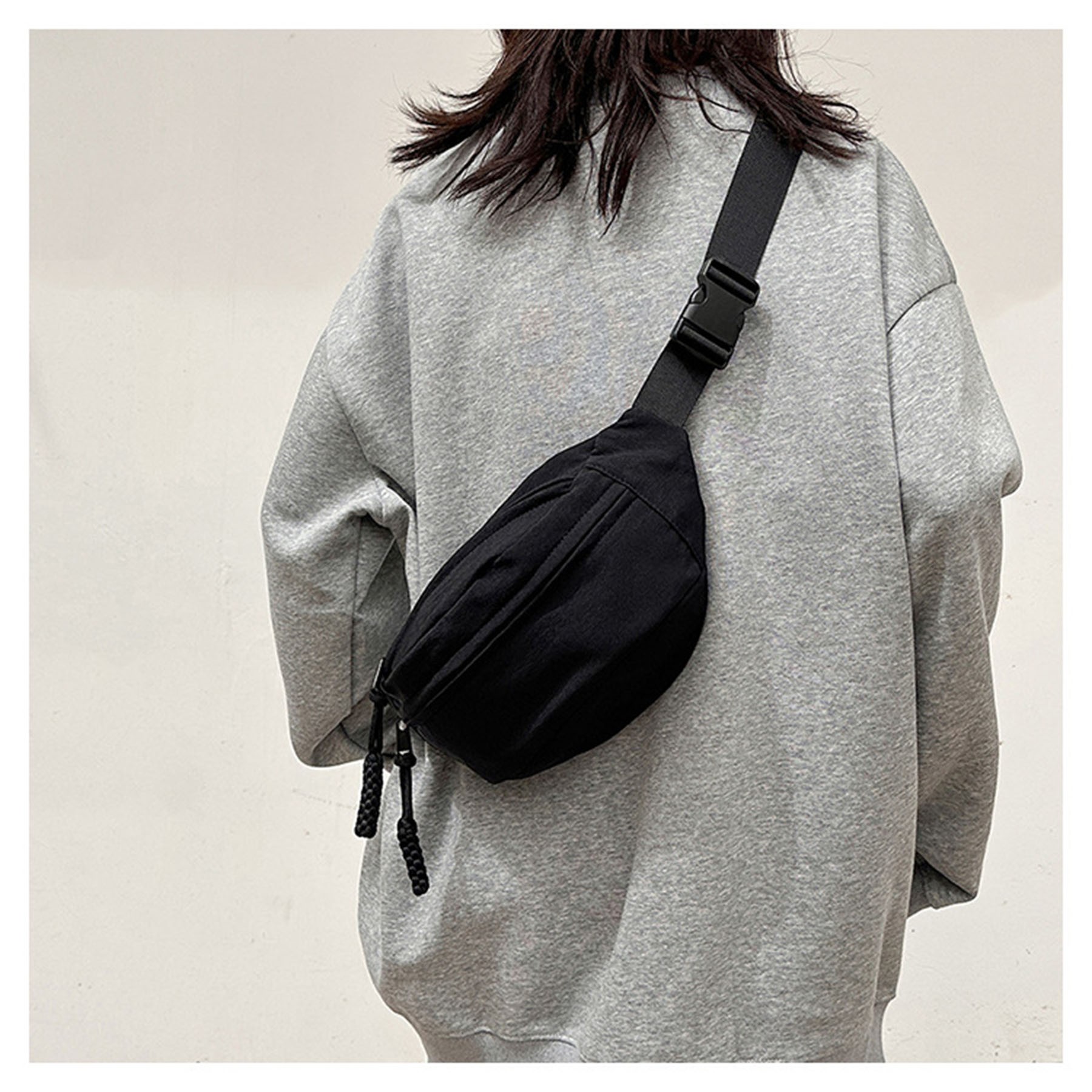 Simple Outdoor Sports Fanny Pack Cross Body Bag 5