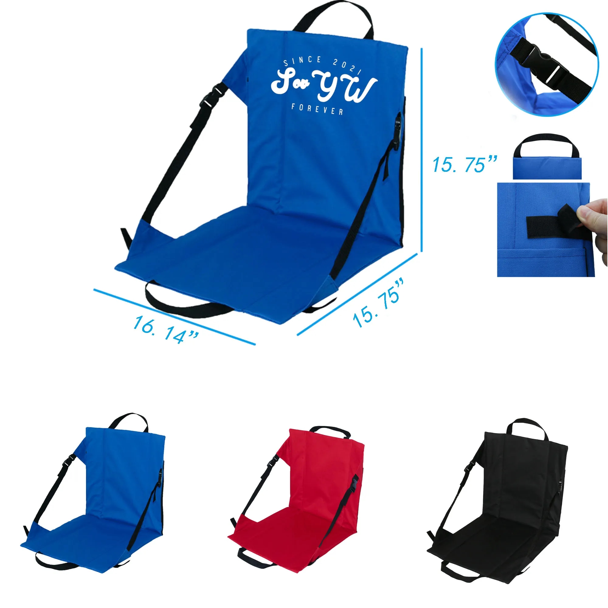 MOQ 100 Foldable Stadium Cushion 3