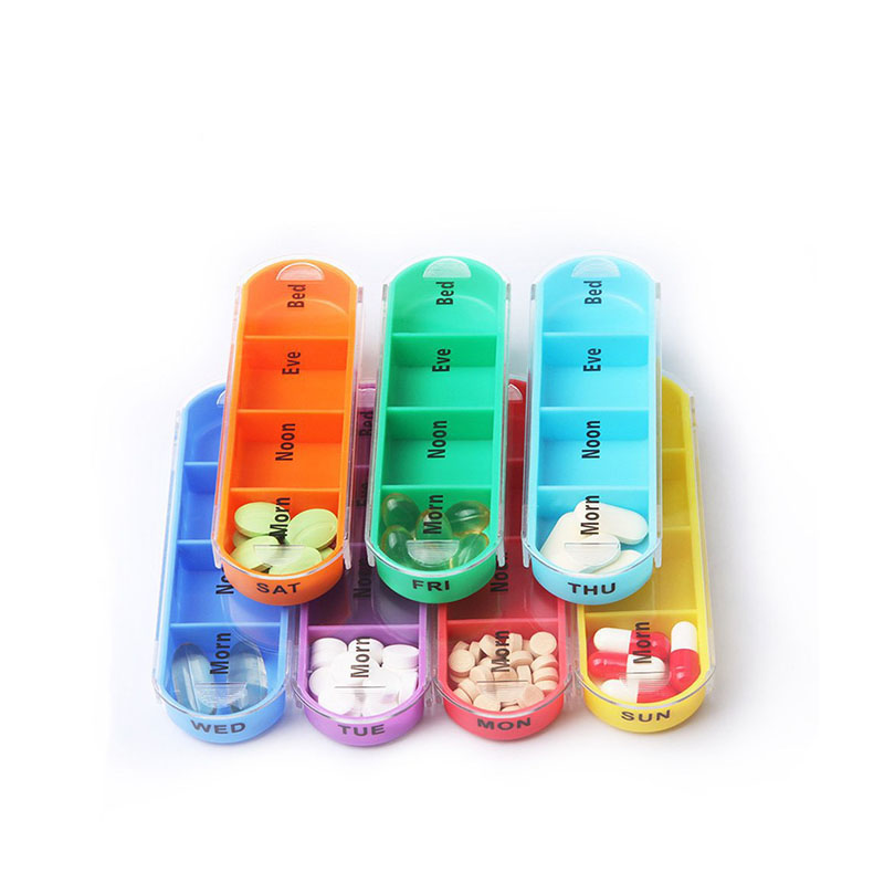 Compartments Daily Pill Organizer 2