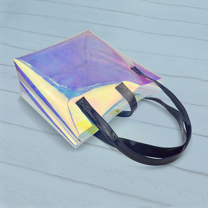 TPU Outdoor Shopping Waterproof Tote Handbag & Shoulder Bag 7