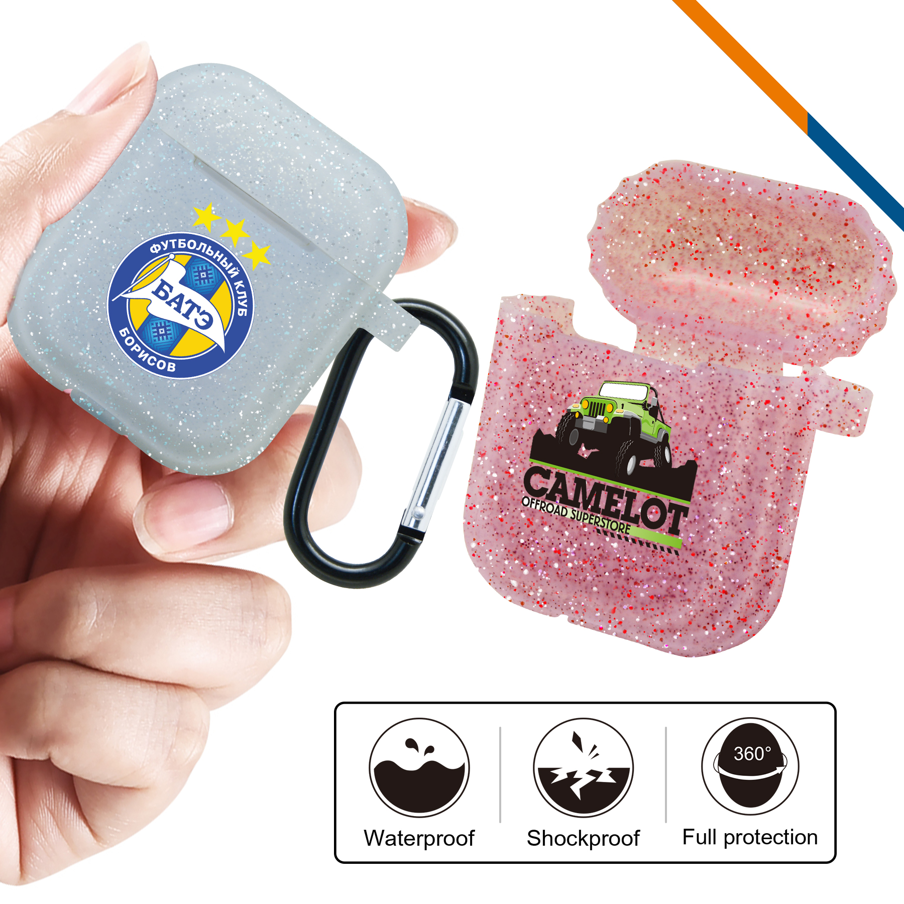 Sparkling Airpods Case 7