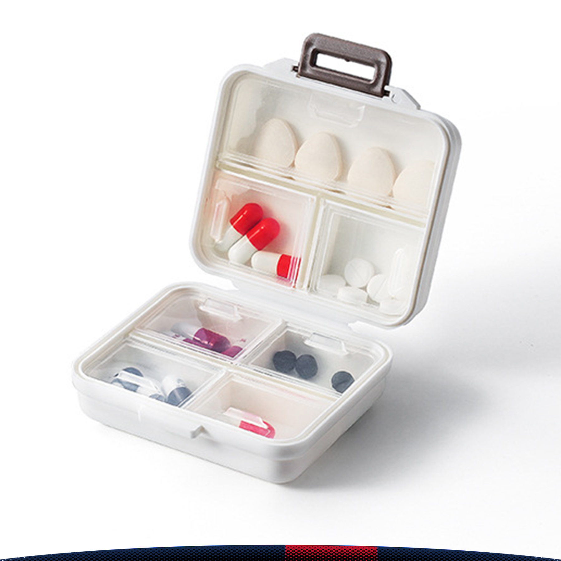 Square Pill Case 3