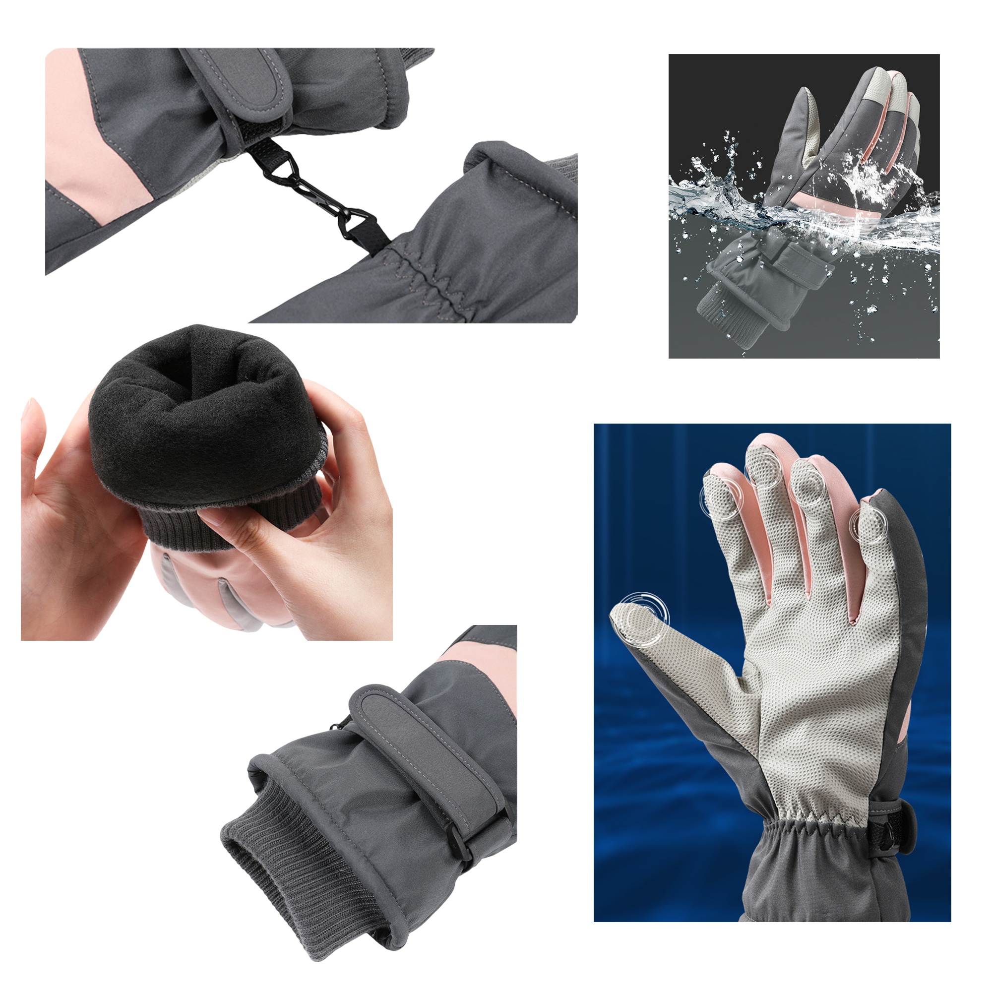 Winter Ski Snow Gloves MOQ100 5