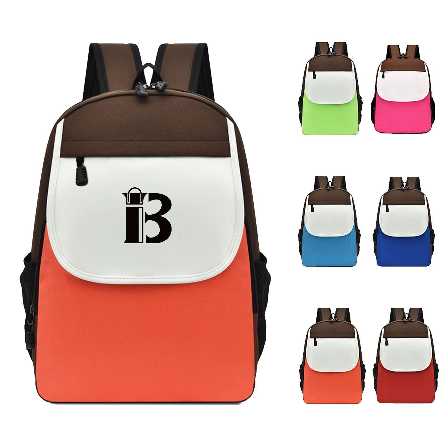 Large Capacity Nylon Kids School Backpack 5