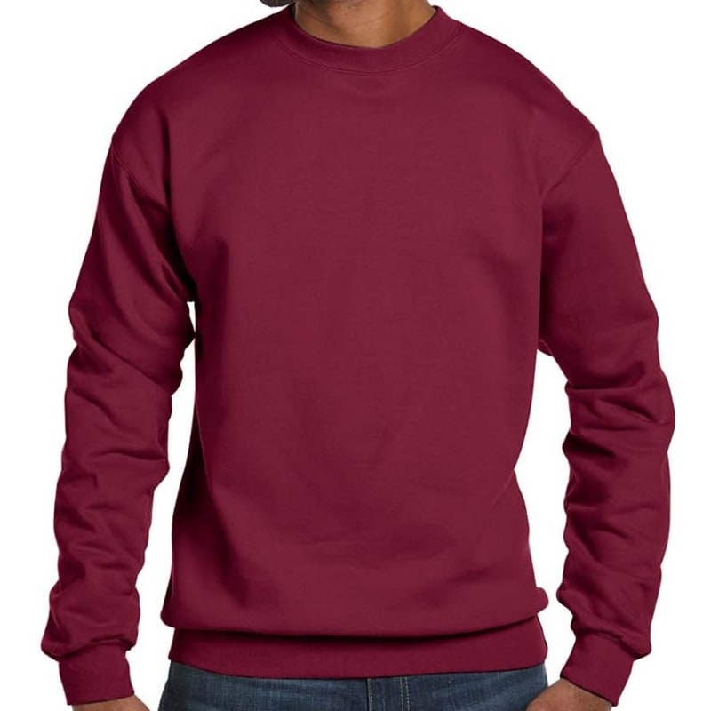 Hanes 7.8 Oz. ComfortBlend® EcoSmart® 50/50 Fleece Crew, custom hoodie or sweatshirt with logo imprint 40