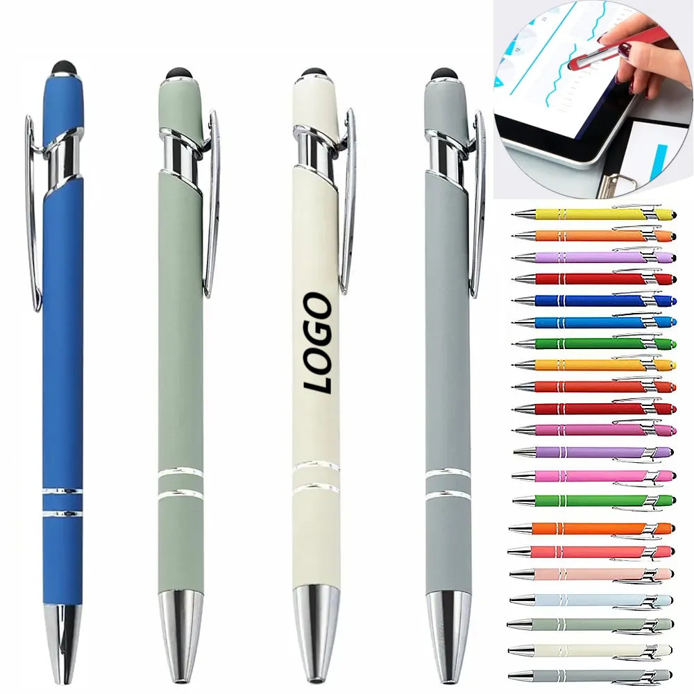 Aluminum Pen w/ Stylus 5