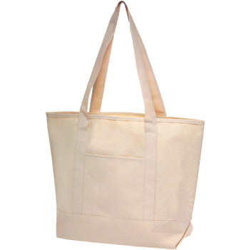 Front Pocket Canvas Tote Bags, custom tote bag with logo imprint 2