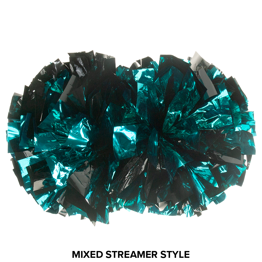 Custom Metallic Double Baton Pom 13