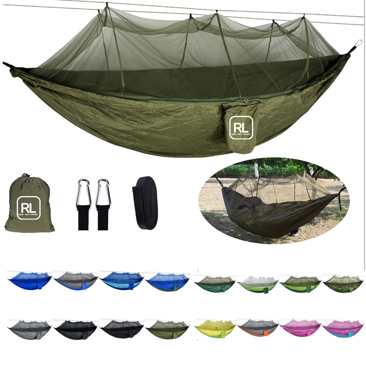 Hammock Camping with Net/Netting 3