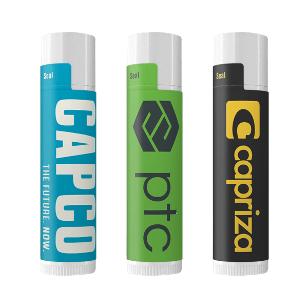 Custom SPF 30 Soy Based Lip Balm in White Tube 2