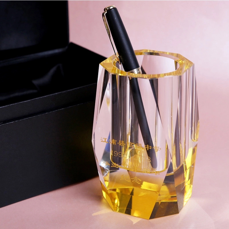 Colored Luxurious Crystal Pen Holder 5