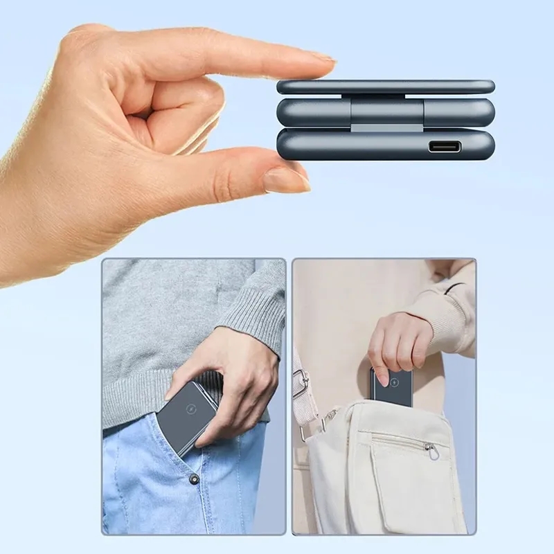 3 in1 Adjustable Foldable Magnetic Wireless Charging Station 4