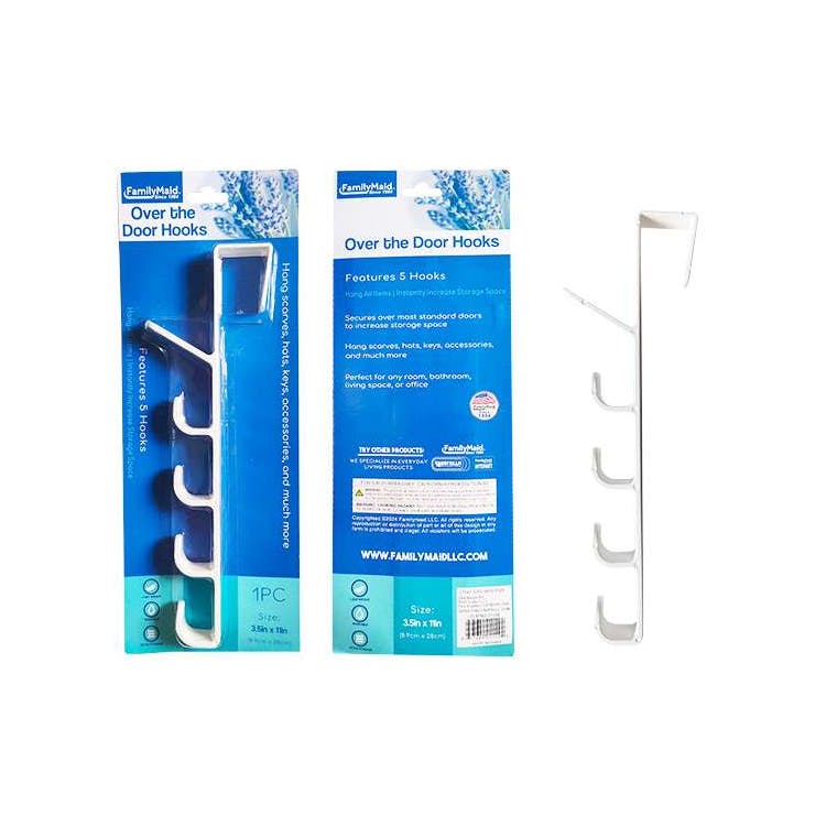 Over the Door Hooks - 5 Hooks 2