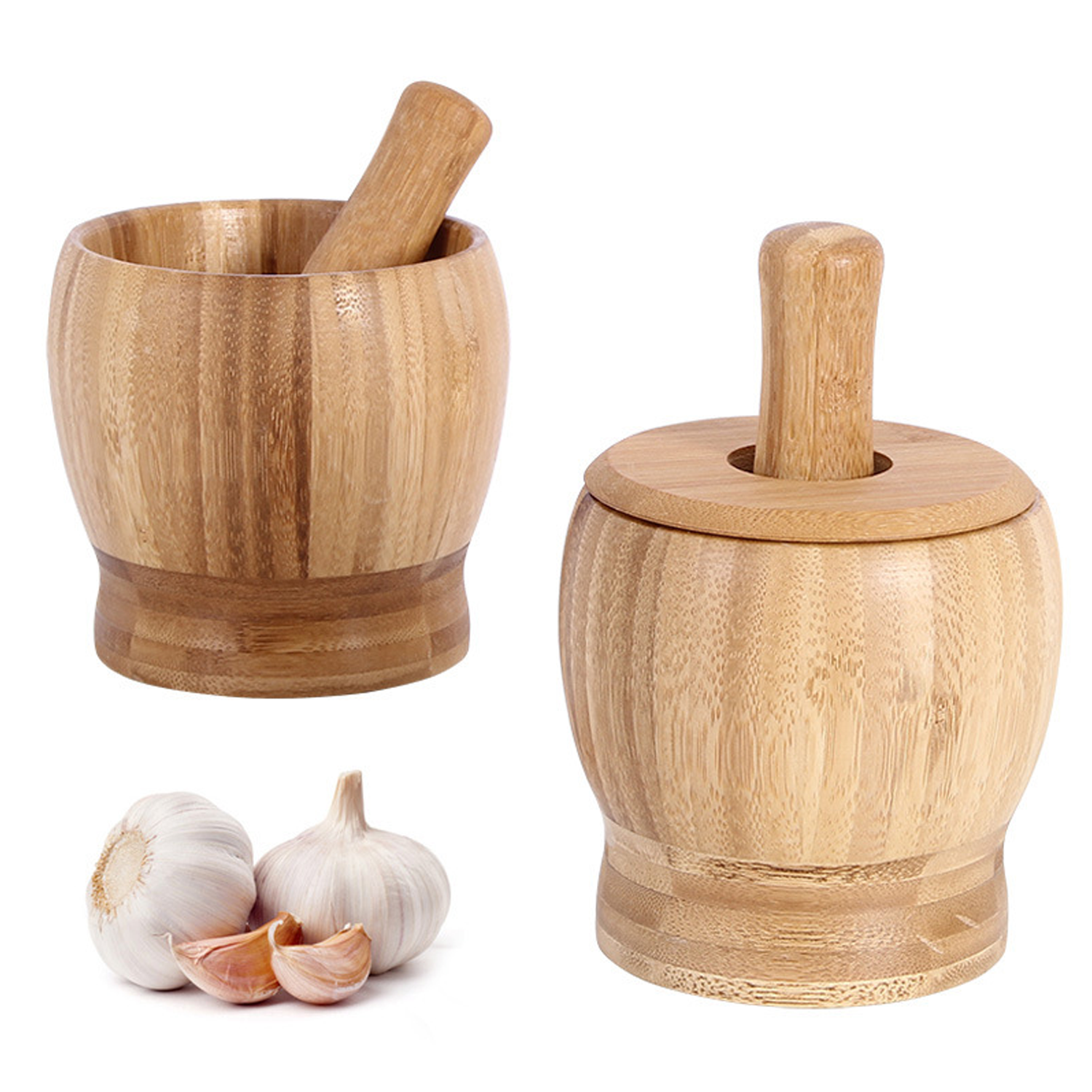 Wooden Garlic Masher 6