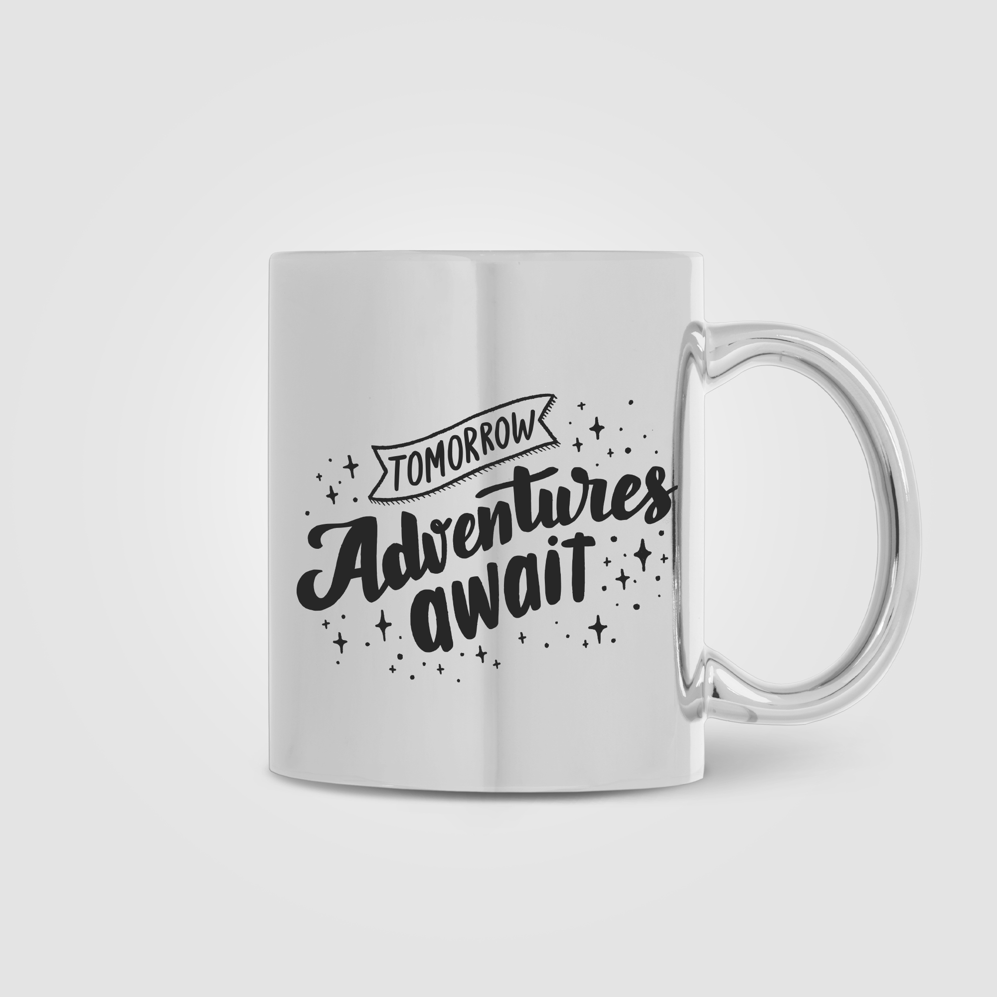 Deco - 11 oz. Metallic Ceramic Mug 4
