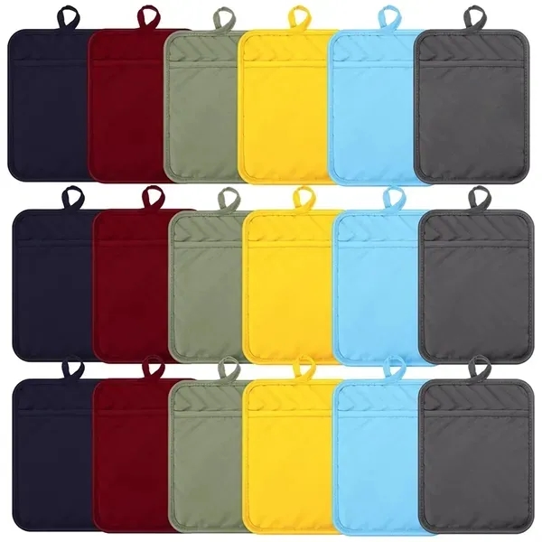 Heat-Resistant Pot Holder with Pocket 7