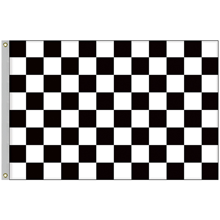 4' x 6' Outdoor Checkered Flag 2