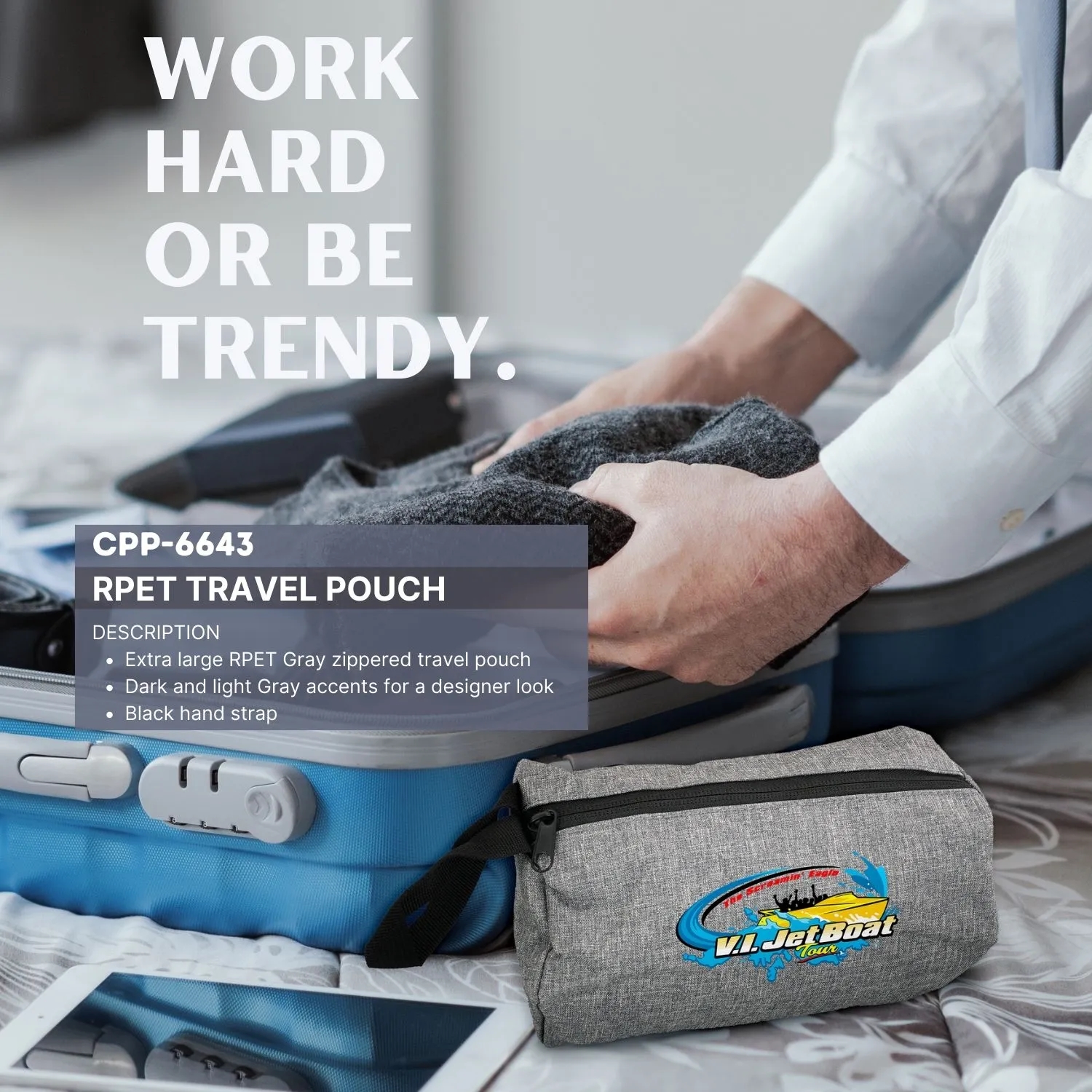 RECYCLED TRAVEL POUCH 4