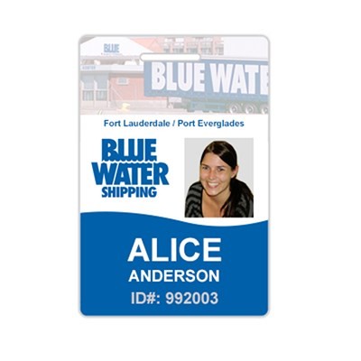 Photo ID Identification Name Badge - USA Made 1