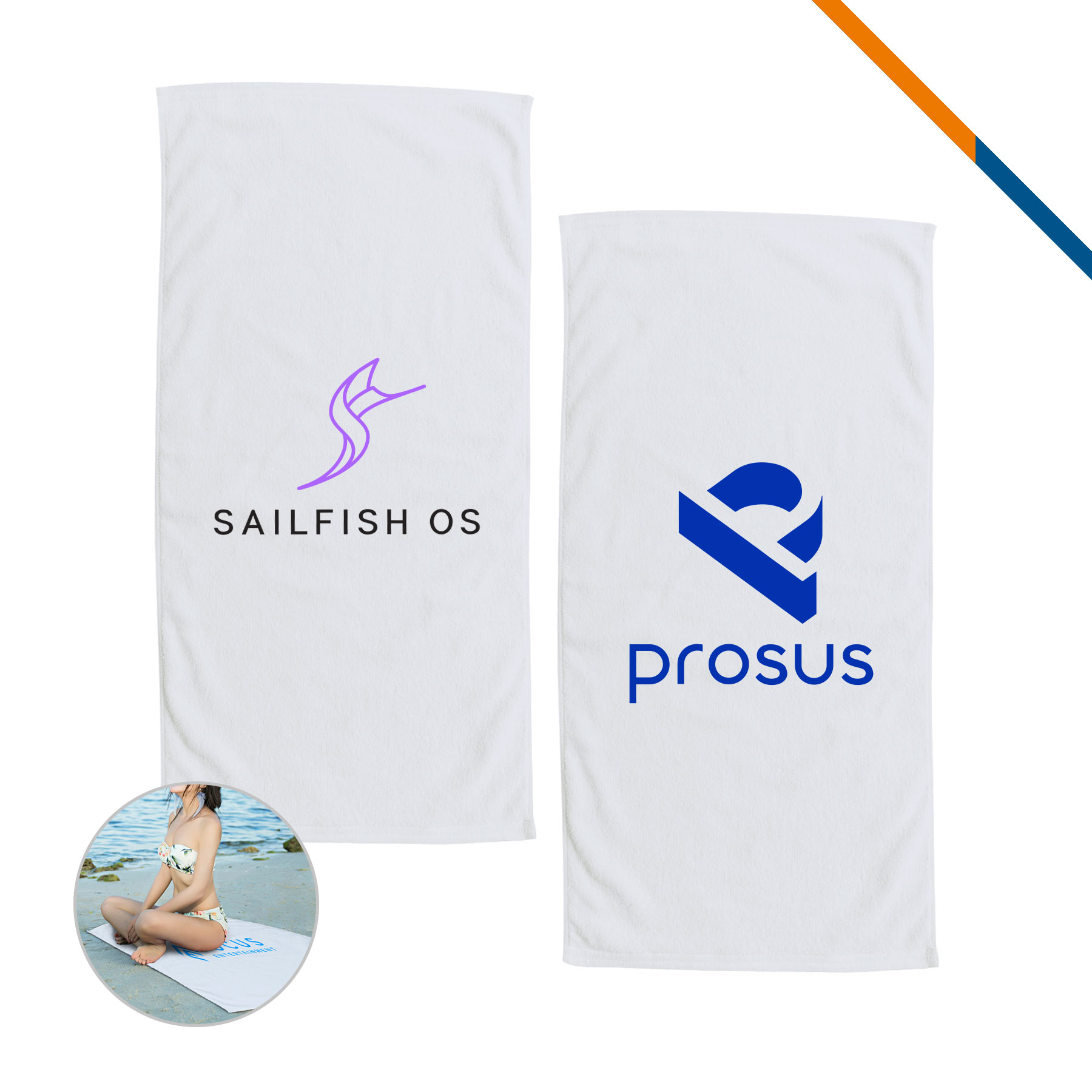 Nevvy Beach Towel - 70" x 35" 4