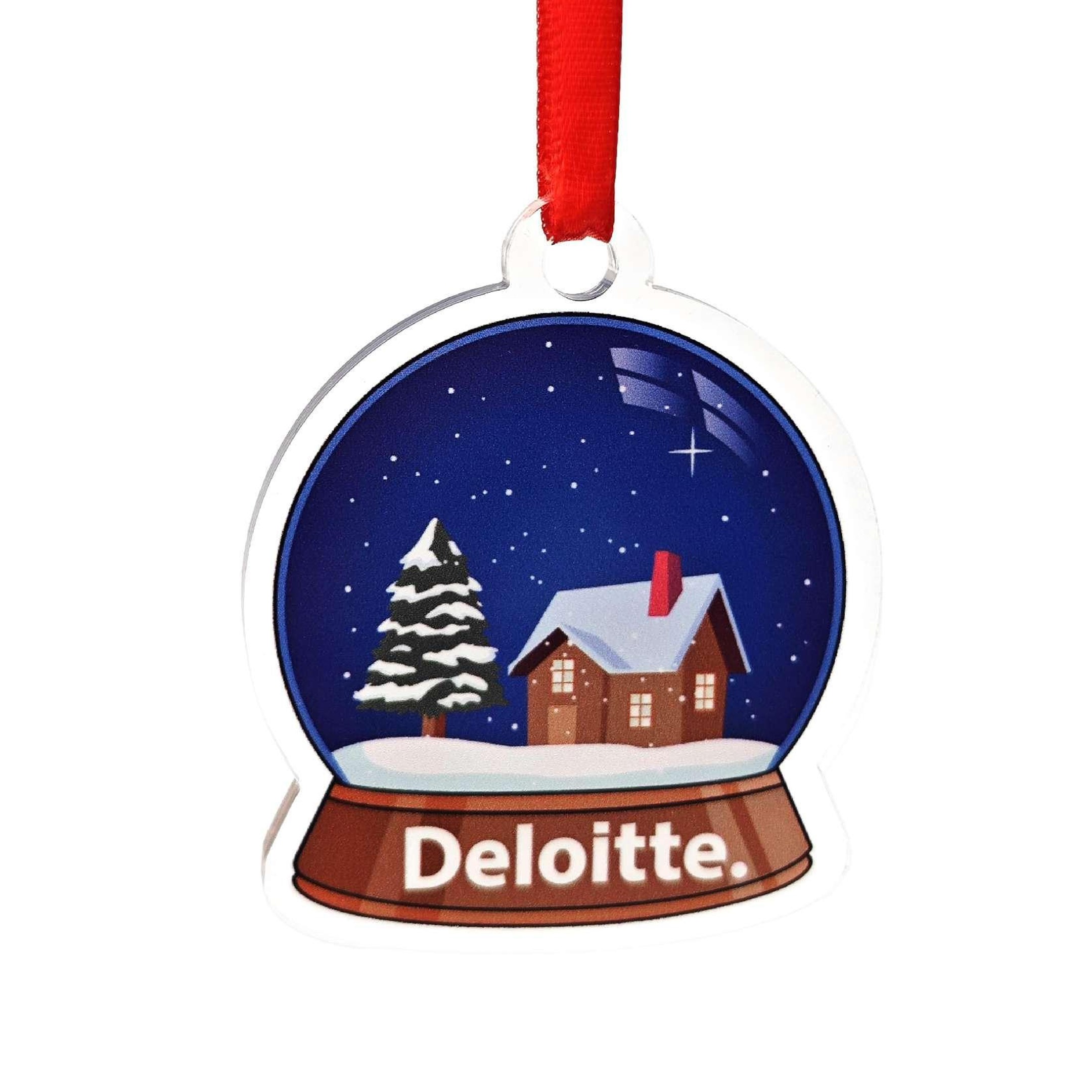 2.75" Full-Color Custom-made Acrylic Ornaments ( Laser Cut ) 6