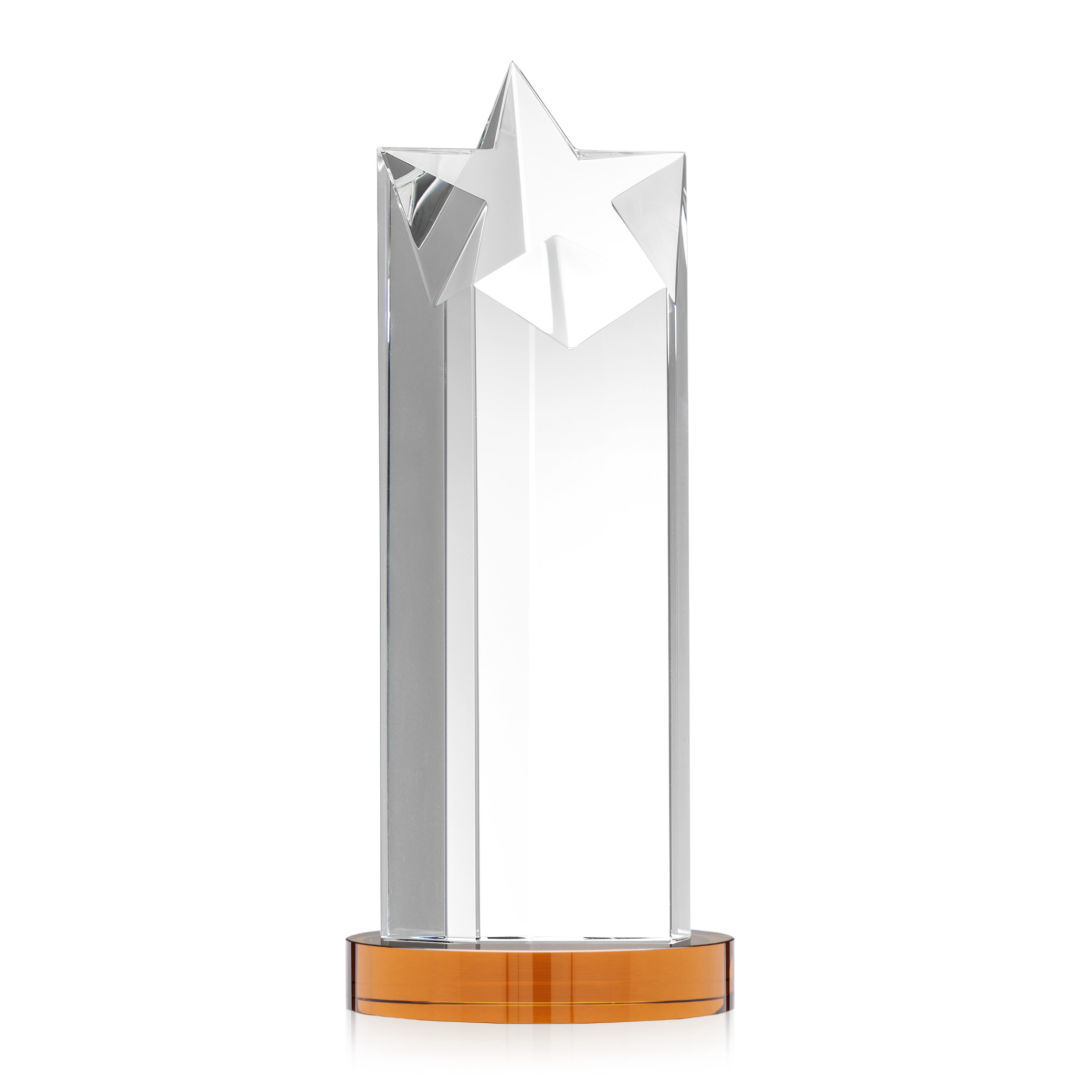 Berkeley VividPrint™ Award on Condor Base - Amber 10