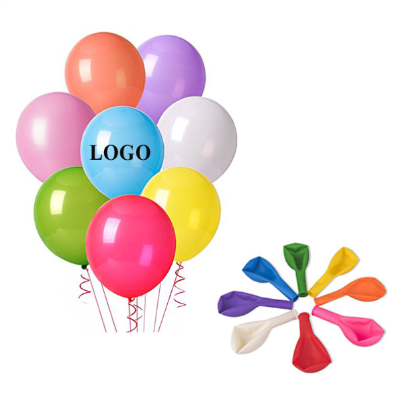 12" Colorful Round Party Balloons 2