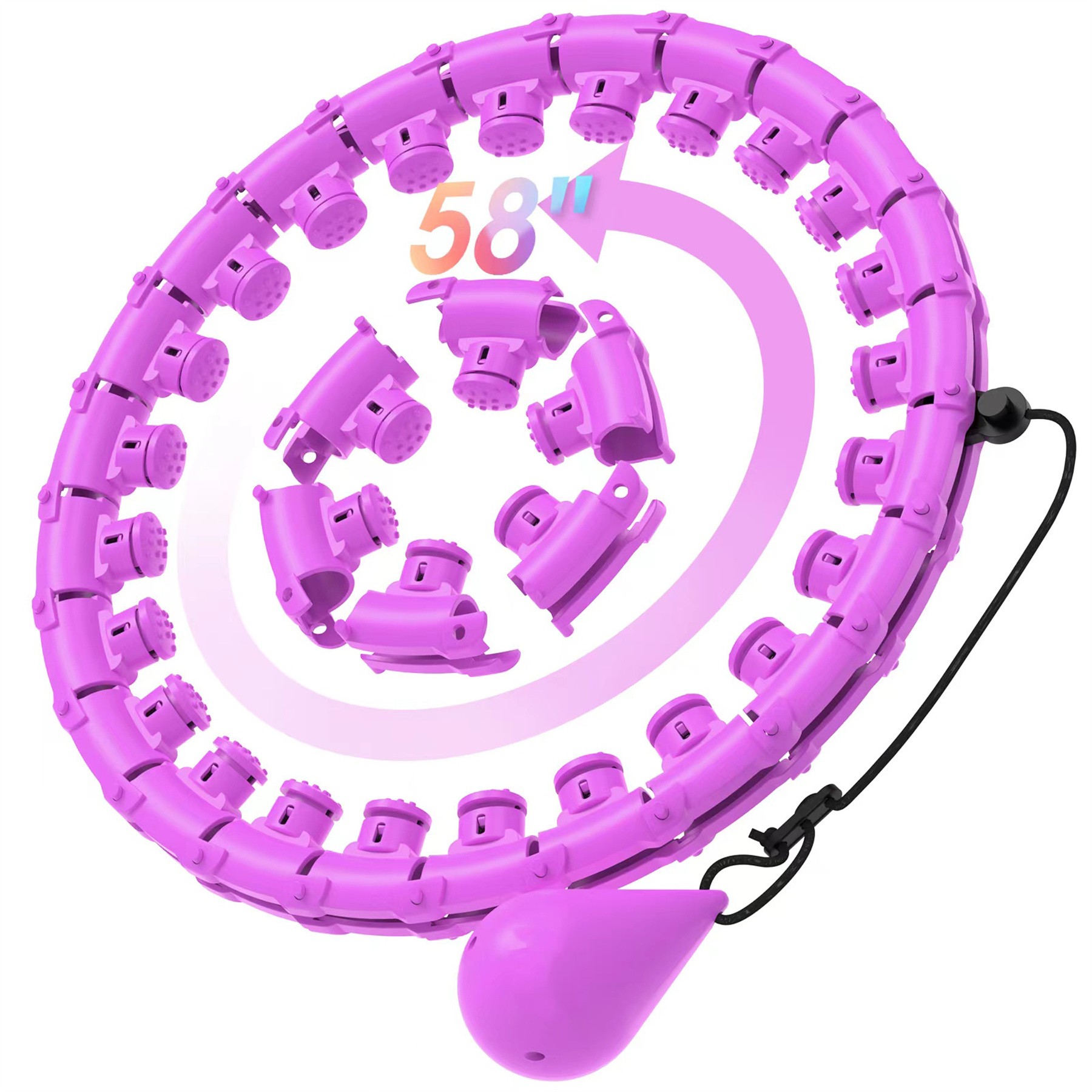 Weighted Hula Circle for Adults Weight Loss 3