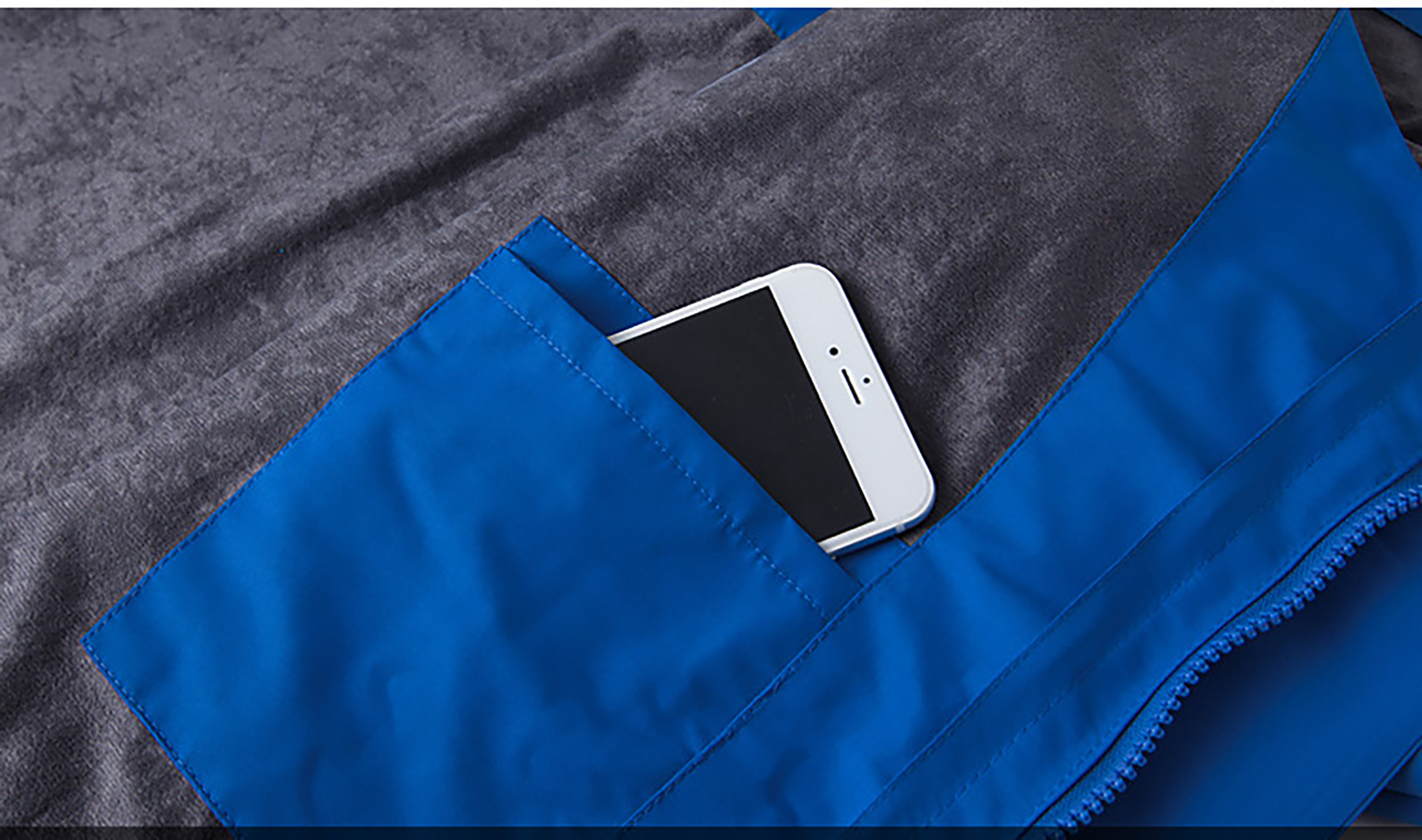 Warm Fleece Winter Jacket with Multi-Pockets 8