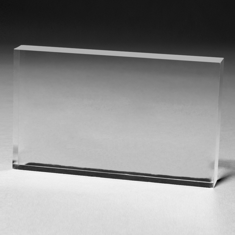Rect. Acrylic Paperweight - 2-1/2" x 4" x 1/2"- 2409L (Laser) 4