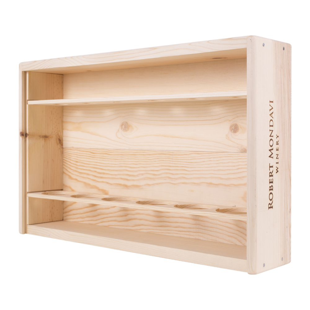 6-Bottle (6x1) Wood Wine Box 6