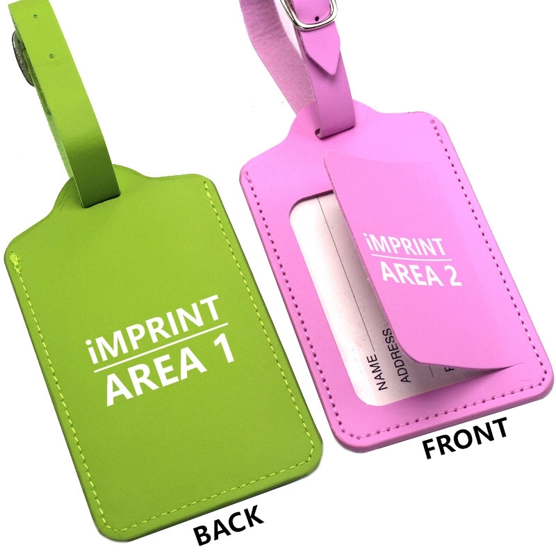 Luggage Tag with Security Flap 3