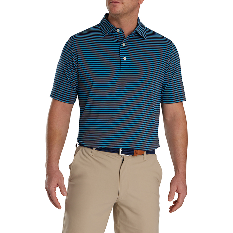 FootJoy ProDry Performance Stretch Lisle Pinstripe Polo 14