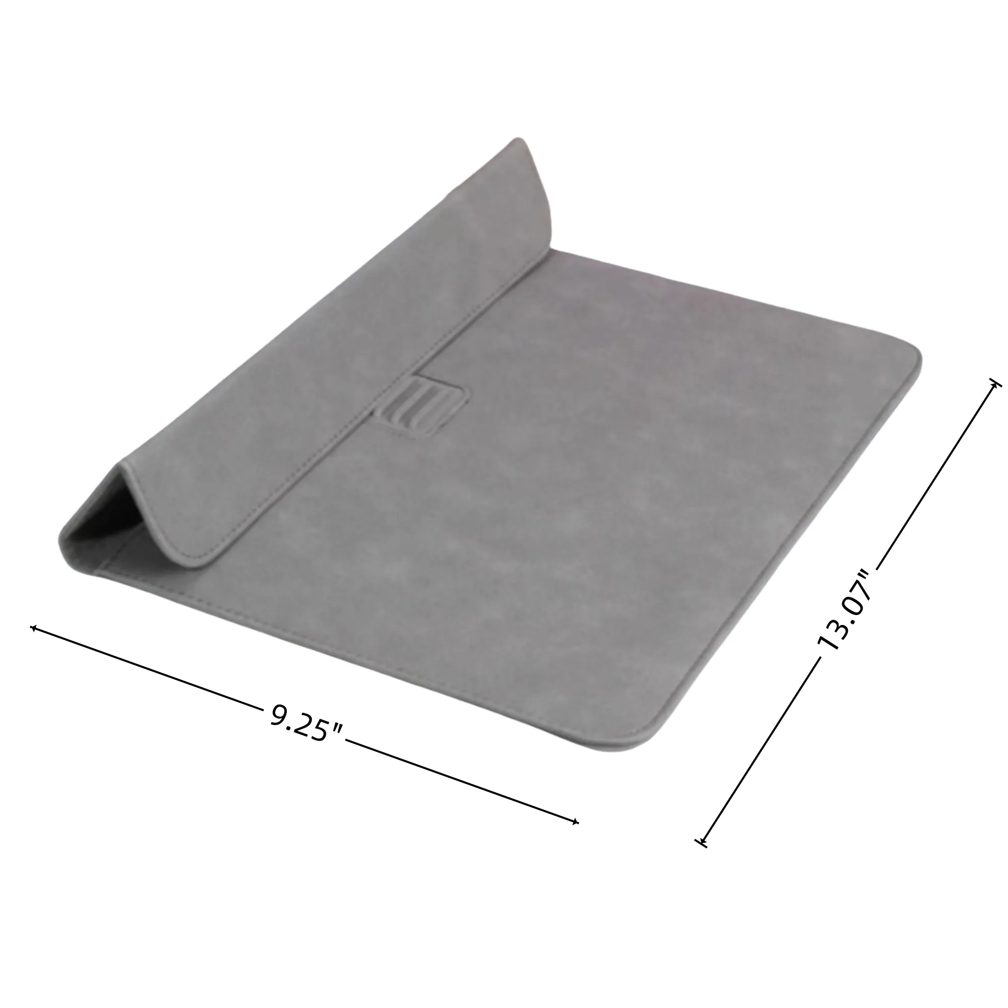 PU Leather Laptop Sleeve Protective Case With Stand 3