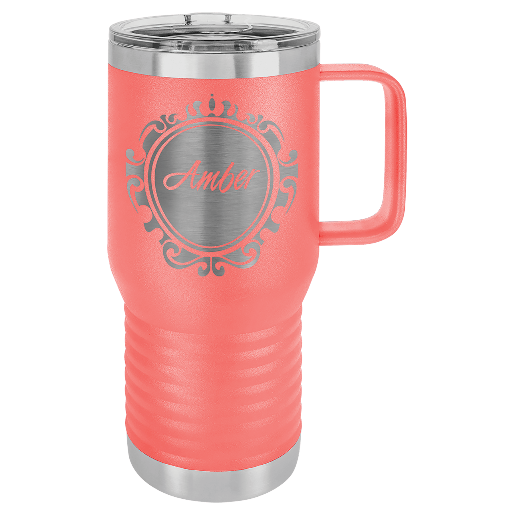 20 Oz. Stainless Steel Vacuum Insulated Travel Mug With Slider Lid 3