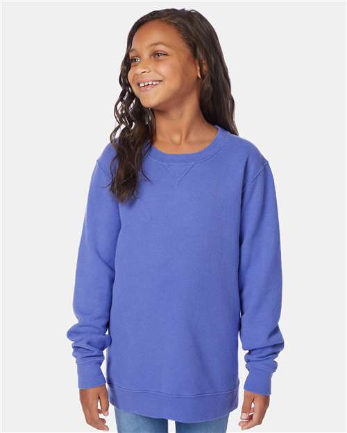 Youth Garment-Dyed Crewneck Sweatshirt - GDH475 32