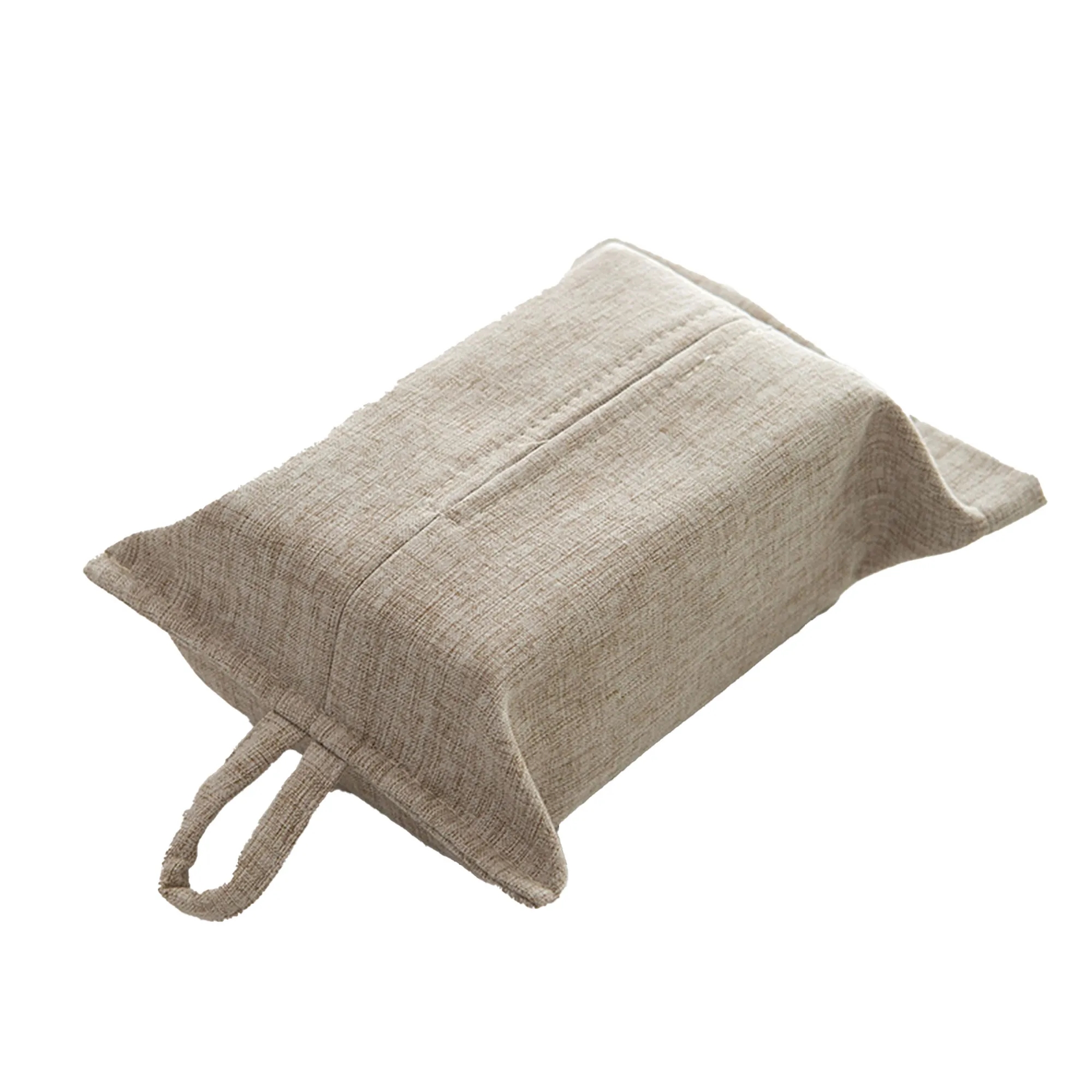 MOQ 10 Fabric Tissue Bag Hanging Portable Box 6
