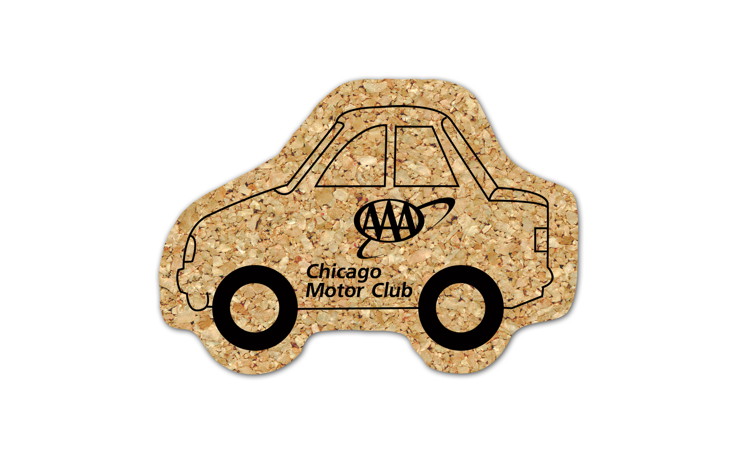 Car Cork Coaster 1