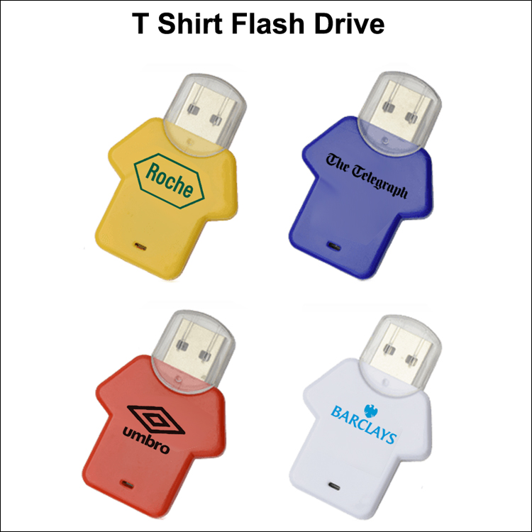 T Shirt Flash Drive / USB - 512 MB Memory