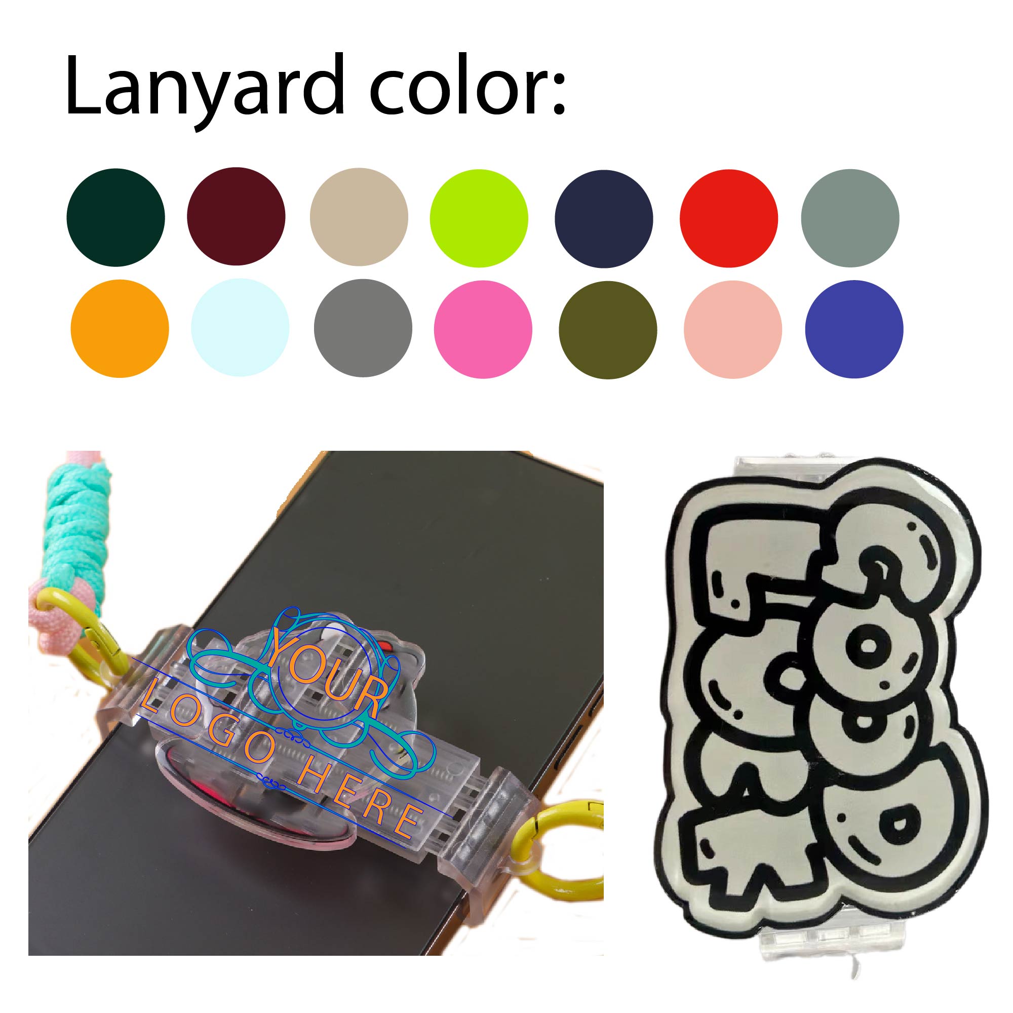 Full Color Crossbody Phone Lanyard 3